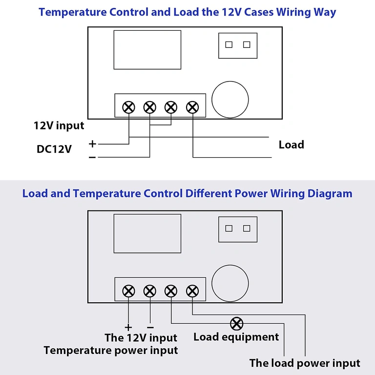 Digitaalset termostaati paigaldamise skeem Elektronilise termostaadi ühendusskeemi diagramm koos relee ja anduriga