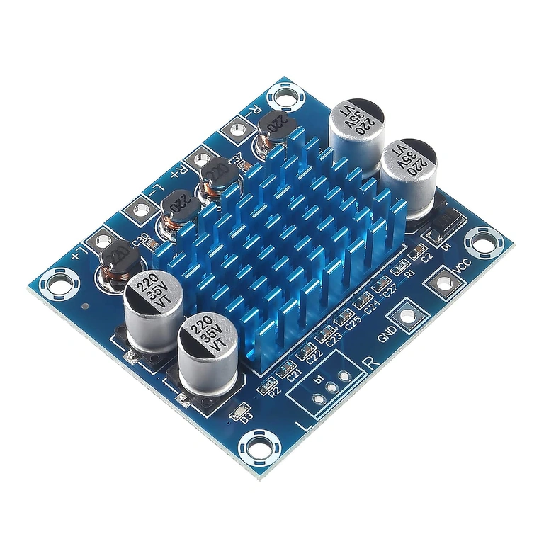 Küttesüsteemi jahutusradiatorite detailid audio võimendi jaoks XH-A232