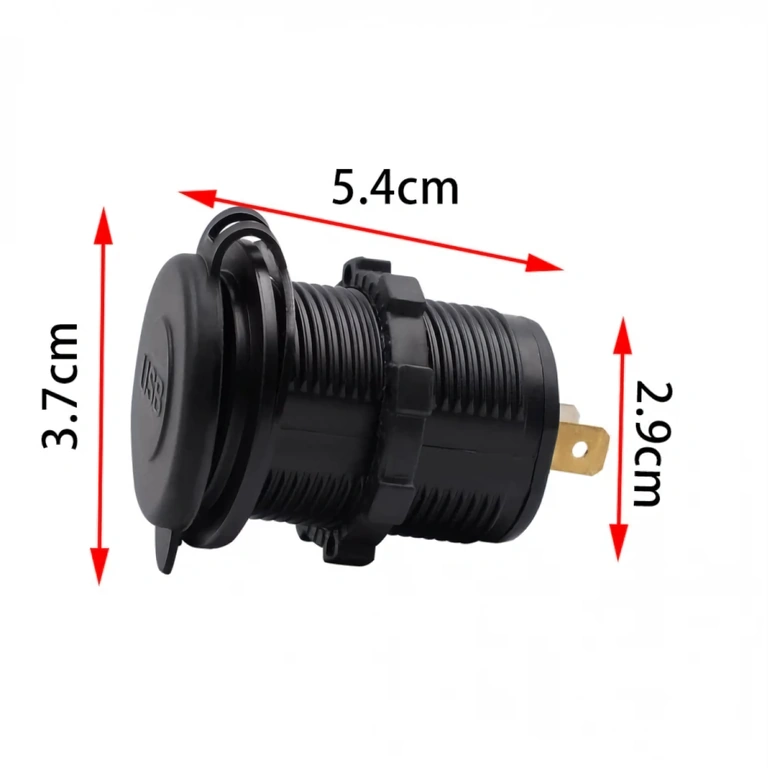 USB auto pesa paigaldamiseks armatuurlaua auto, mootorratta või paadi jaoks