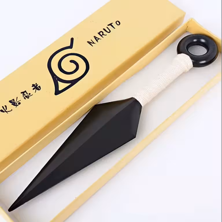 Ninja Kunai Naruto nuga – ABS-plastikust 1:1 koopia animefännidele