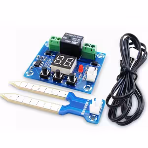 Mulla niiskussensori moodul 12 V koos releega – automaatne aiakastmissüsteem / kasvuhoone kontroler