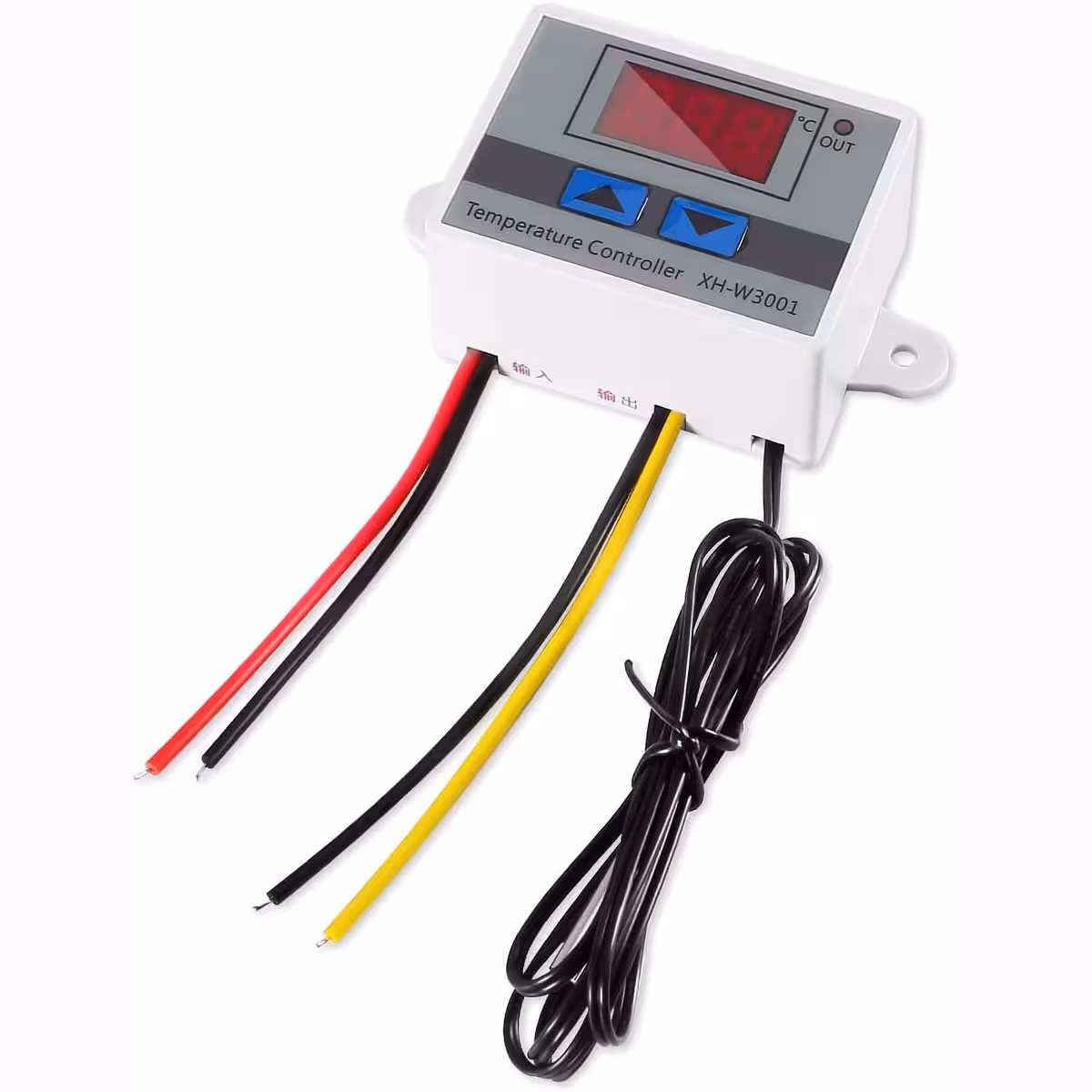 Digitaalne termostaat inkubaatorile, kasvuhoonele, pesakastile või elektriseadmetele