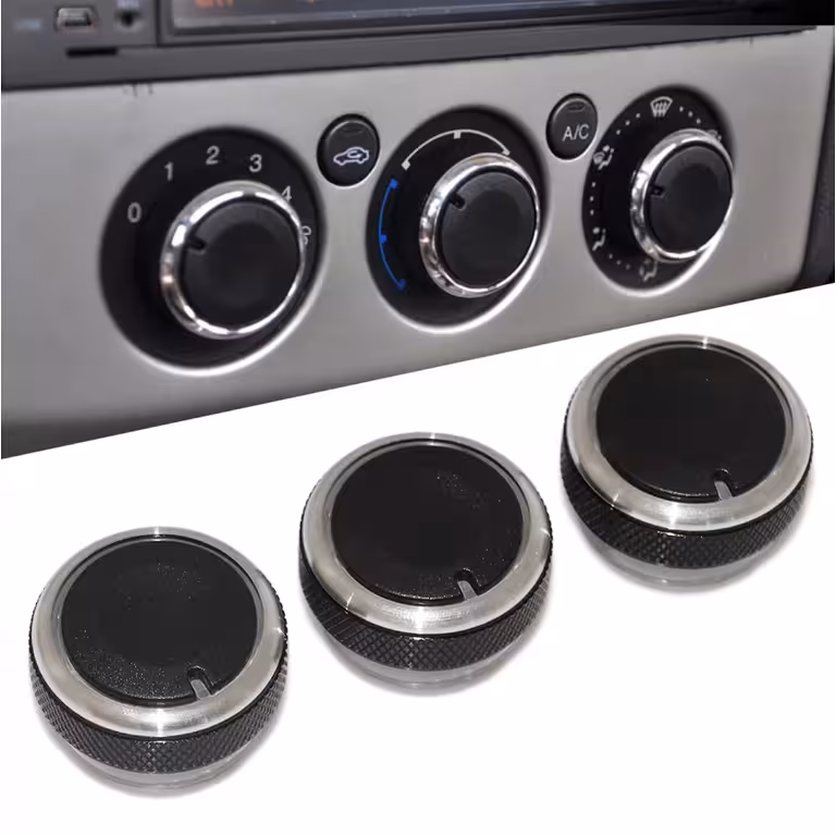 Ford Focus 2, 3 ja Mondeo 4 kliimakonsool nupud – komplekt 3 tk