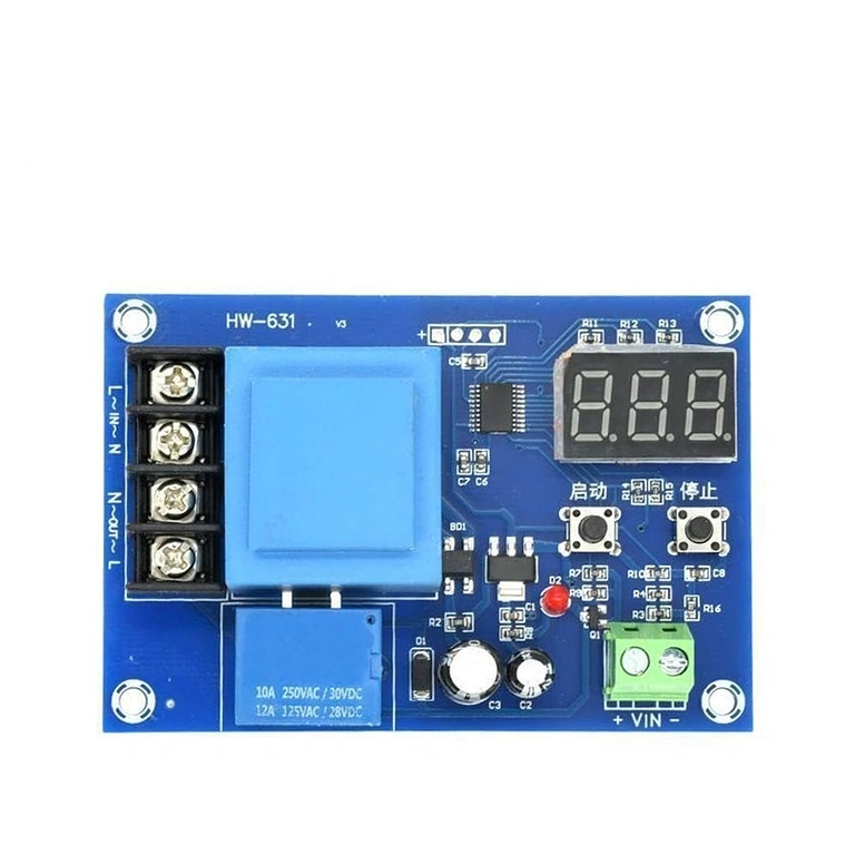 220V toitekaabli ühendusega elektrooniline moodul 3,7-120V akudele