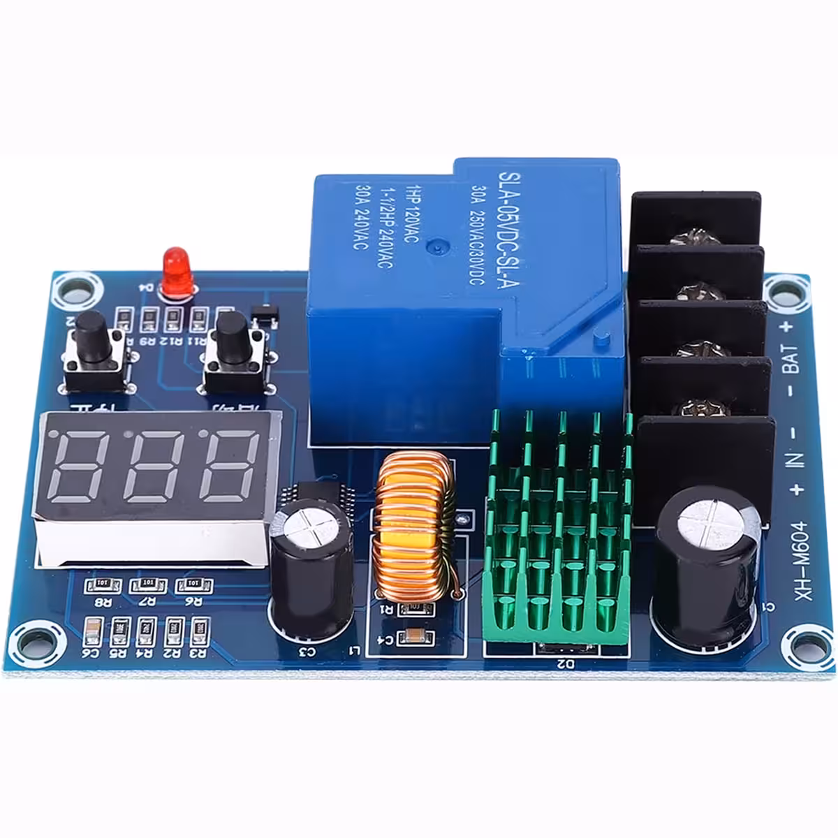 Reguleeritav ekraaniga moodul laadimispingekontrolliks