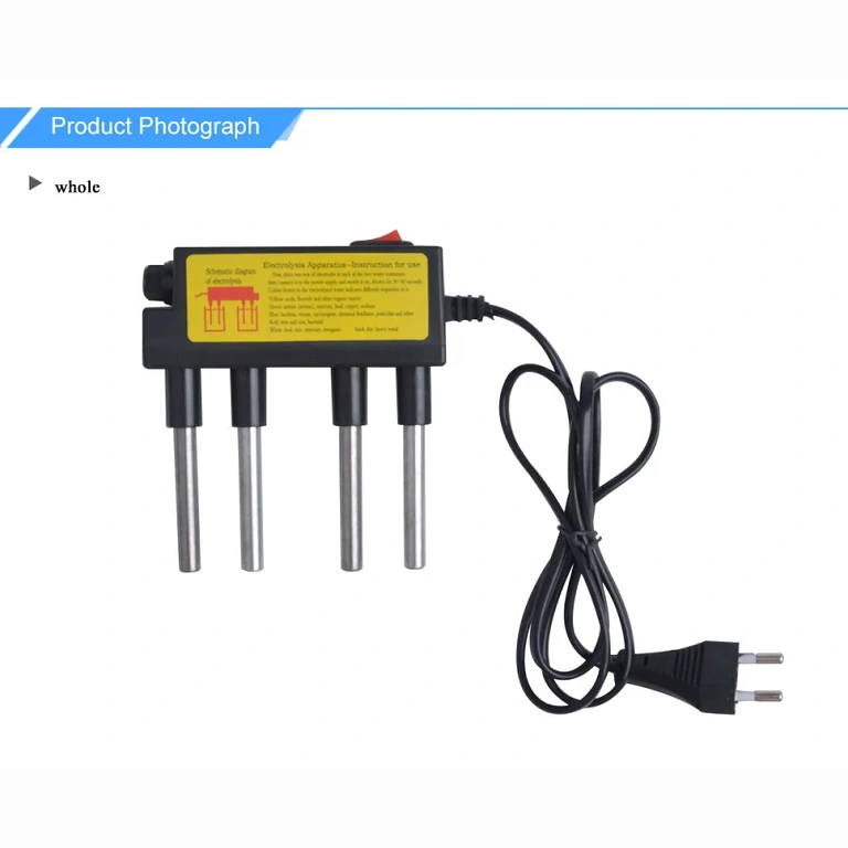 Kodune veekvaliteedi test elektrolüsaatoriga Lihtne kasutada kodus vee kontrollimiseks