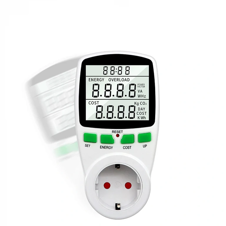 Seade, millel on kWh hindamise ekraan ja kuu kulude ennustamise funktsioonid