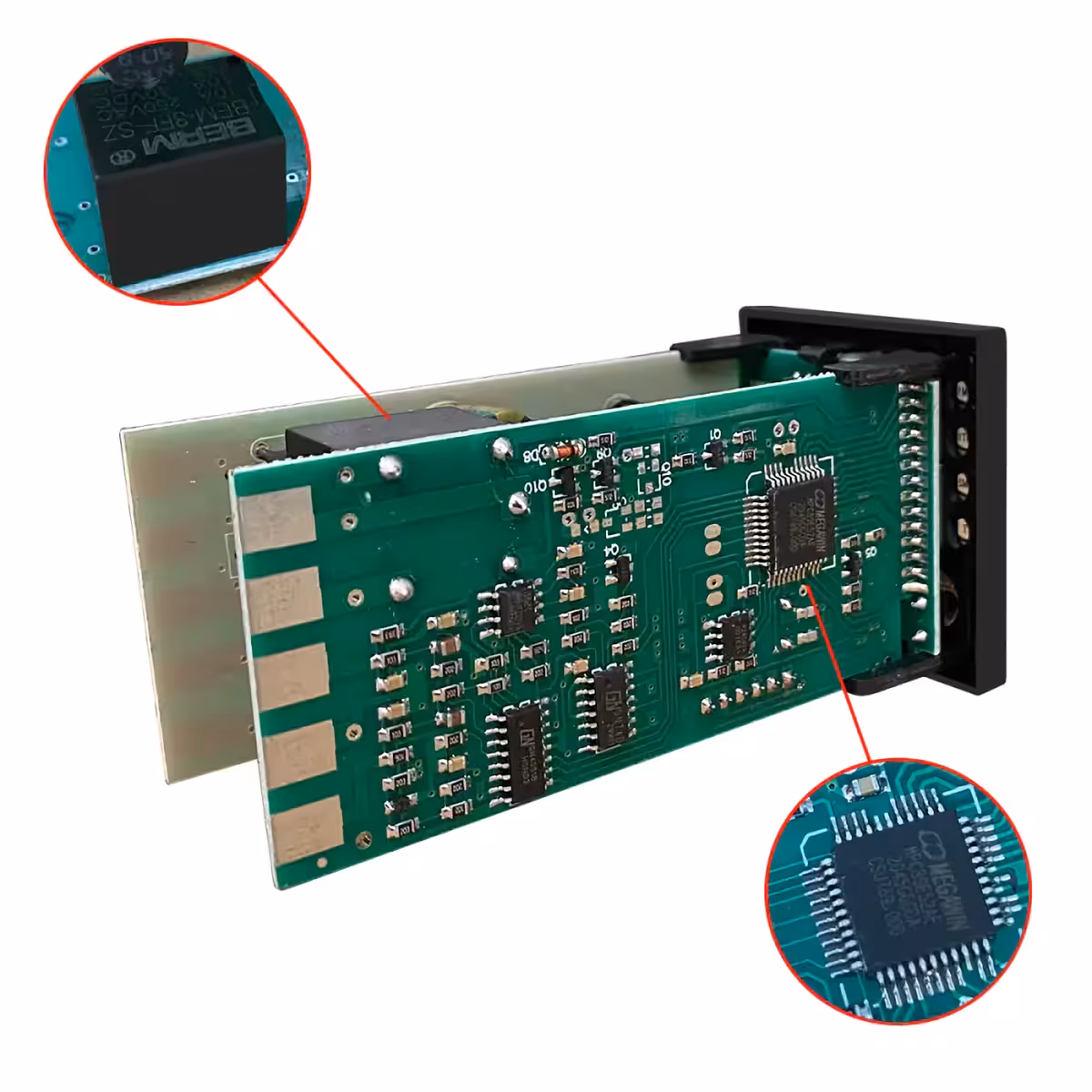 Täpsetööstuslik termostaat, ideaalne ahjudele, metallurgiale, keemiale jne.