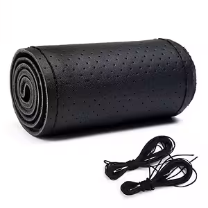 Universaalne roolikate ehtsast perforatsiooniga vasikanahast – koos niidi ja nõelaga