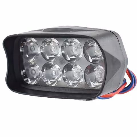 Universaalne LED-prožektor 12–85V – mootorrattale, jalgrattale, elektritõukerattale, ATV-le
