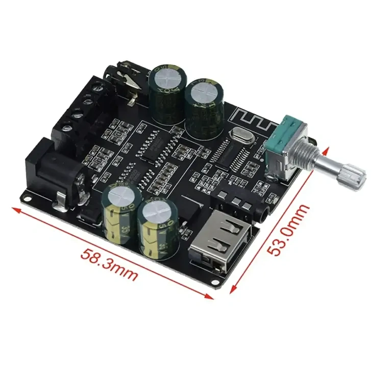 Kompaktne Hi-Fi võimendi Bluetoothiga Kompaktne Hi-Fi moodul Bluetooth-ühendusega