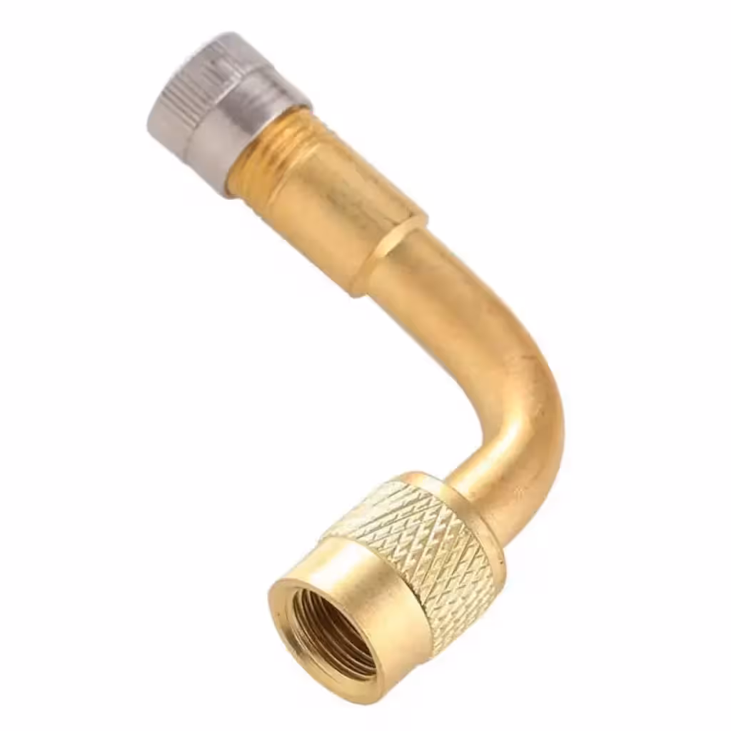 Metallist ventiiliepikuga autoklapi pikendus – 90° laiendus veoautole, jalgrattale ja elektritõukerattale