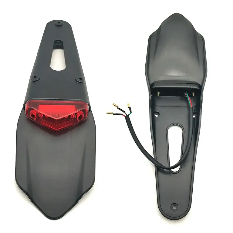 Täielik tagatiiva komplekt mootorratta LED-tulega