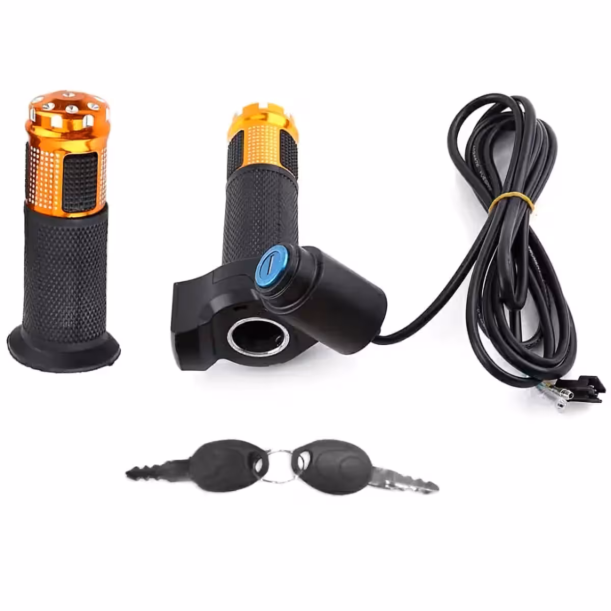 Twist-gaasipulk pinge näidikuga ja kontakt tõukeratta jaoks