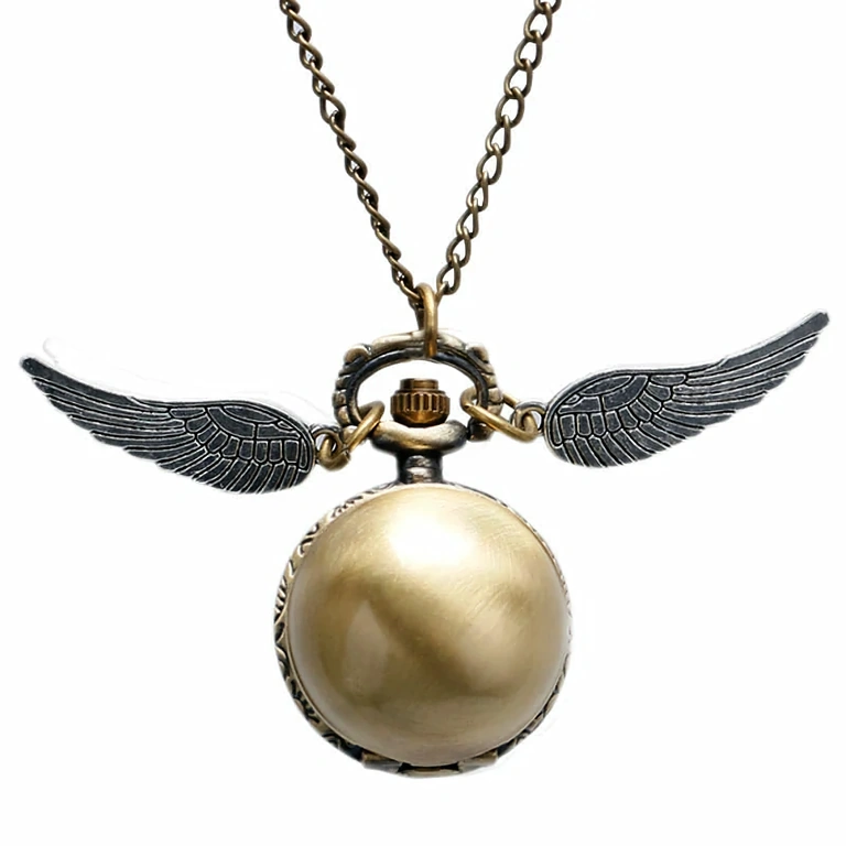 Avatud numbritega ripatsikell – Harry Potter Golden Snitch mudel