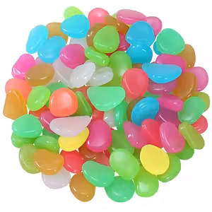 Helendavad dekoratiivkivid aeda, akvaariumisse ja sisekujundusse – fosforestseeruvad kivikesed