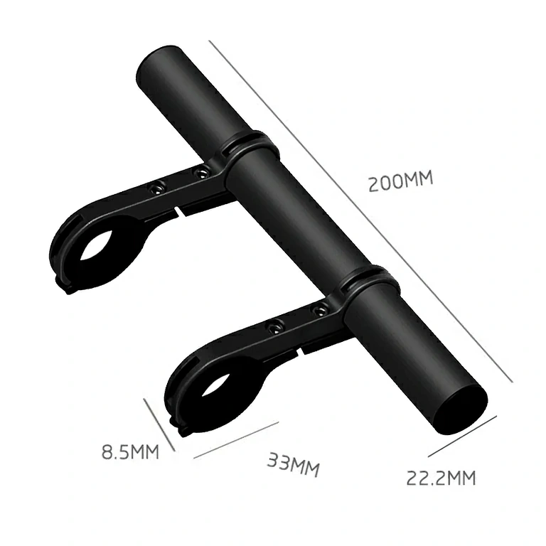 Alumiiniumist jalgratta lenksu pikendus – kiire paigaldus Juhtraua pikendusplaat jalgrattale – kerge ja vastupidav