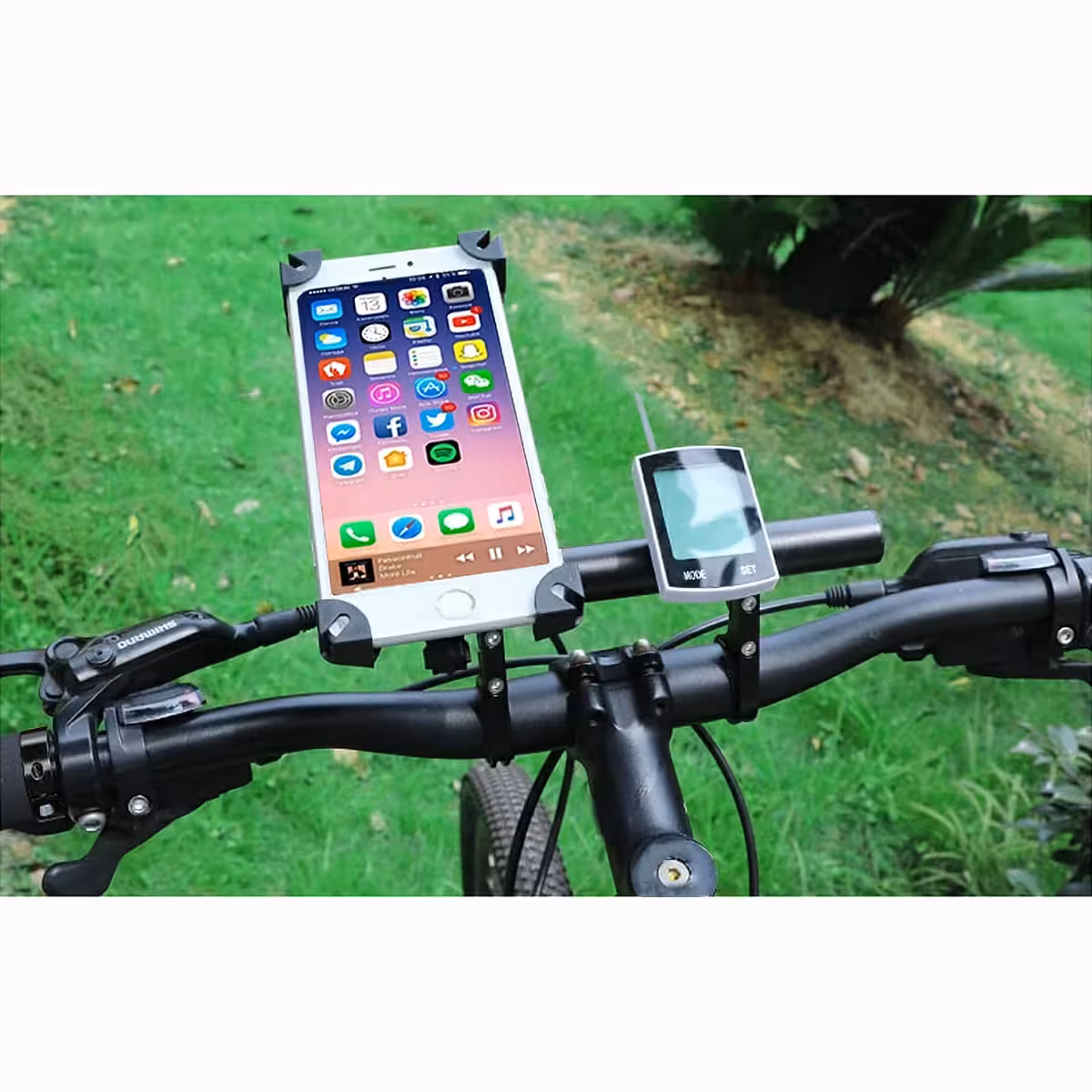 Alumiiniumist tarvik jalgratta juhtrauale