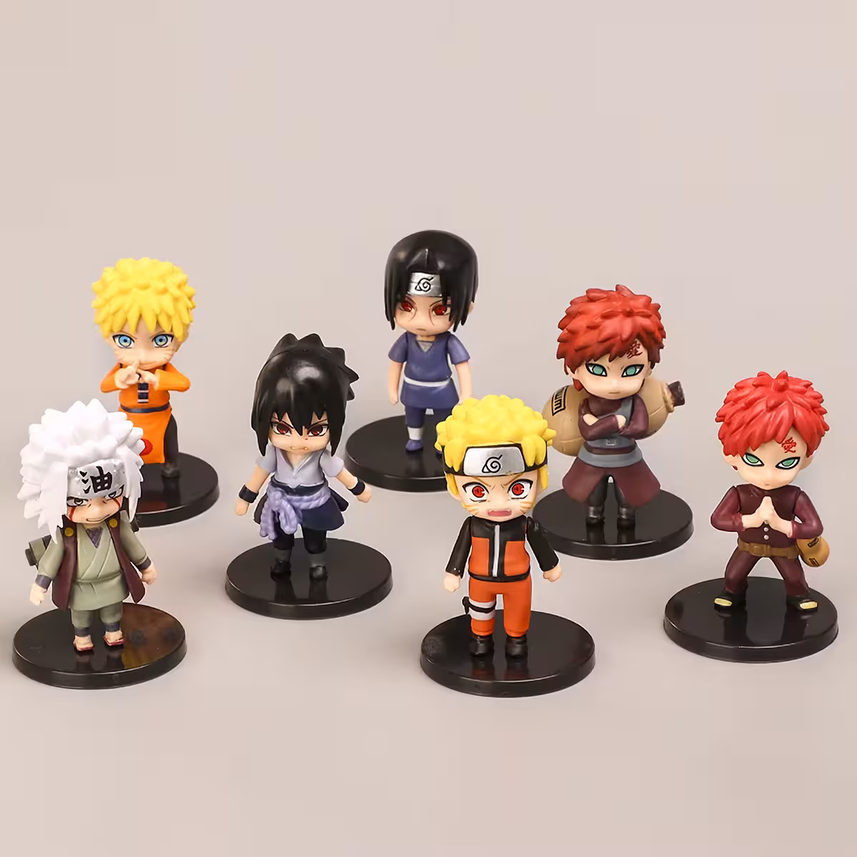 Komplekt 12 Naruto Shippuden figuuriga karbis – ideaalne kingiks või kollektsiooniks