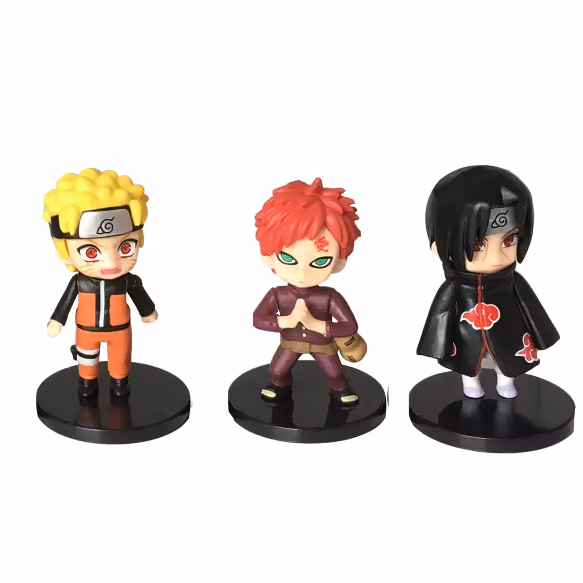 Kingituskarp 12 Naruto Shippuden figuuriga – vastupidav materjal, täpsed detailid