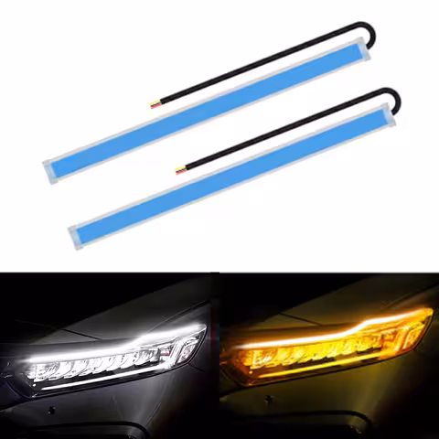 Päevasõidutule LED-ribad suunatulega – dünaamilised FLOW-efektiga tuled, 2×60 cm, IP65