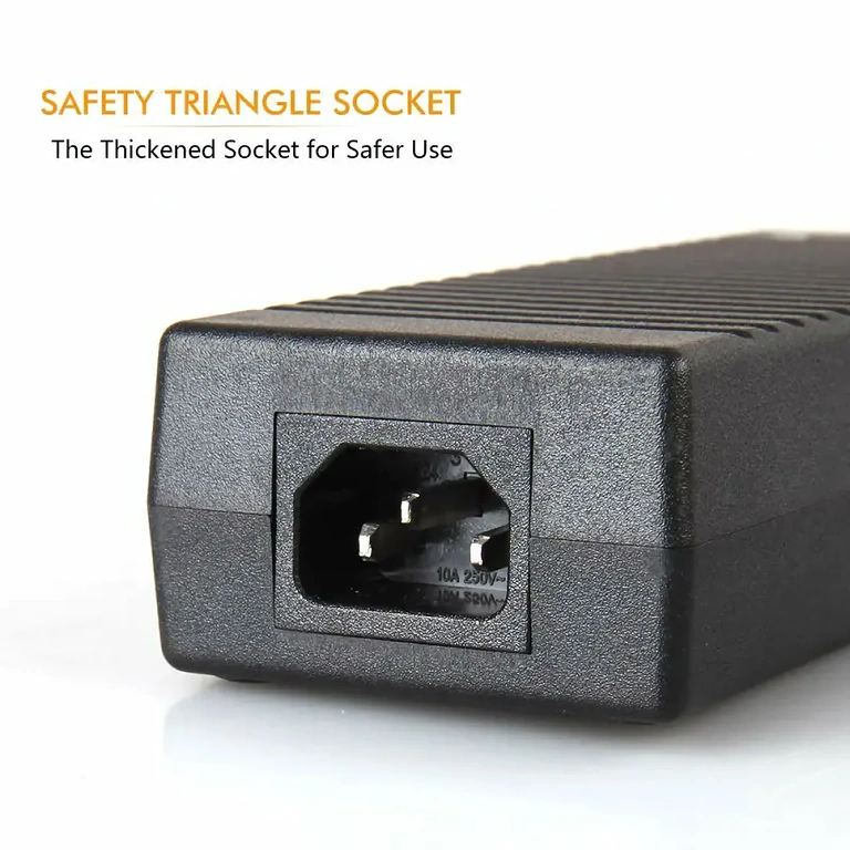 Toiteadapter 220V AC → 12V DC, 10A, auto- ja tõukeratta seadmetele