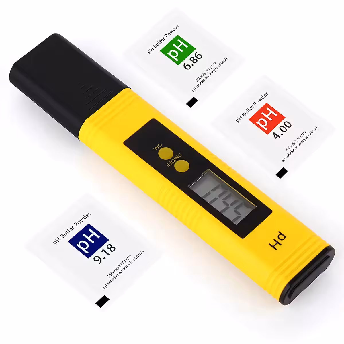 pH tester klaaselektroodi ja temperatuurianduriga maksimaalse täpsuse jaoks