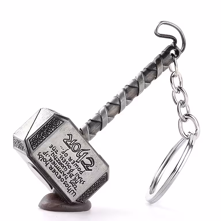 Thor haamri võtmehoidja – Mjolniri legendaarne amulett, piksejumala sümbol