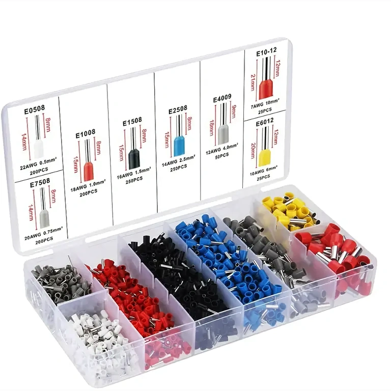 Isolatsiooniga toruotsade crimptang Spetsiaalne tang isoleeritud toruterminalide jaoks