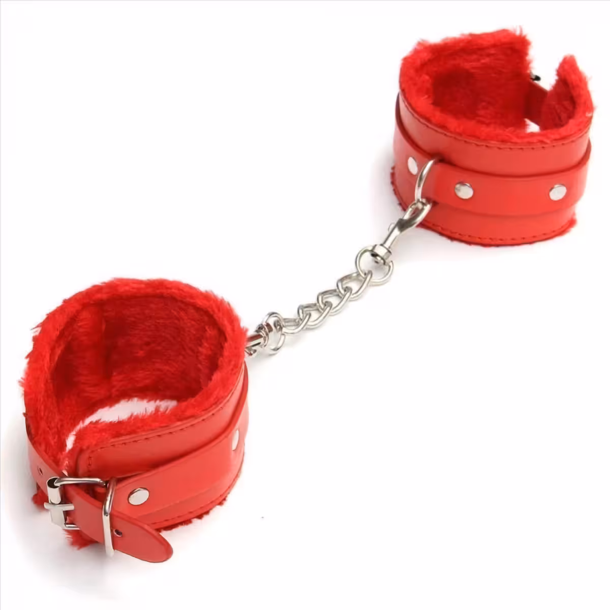 Reguleeritavad käeraudad pehme voodriga BDSM-mängudeks