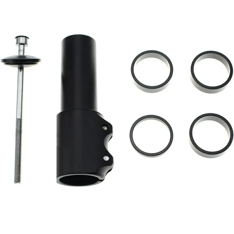 Anodeeritud CNC-alumiiniumist pikendus – jalgratta juhtrauakõrgendaja