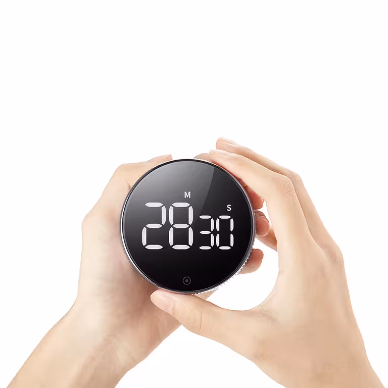Digitaalne köögitaimer LED-alarmiga – professionaalne kronomeeter magnetiga ja suur ekraan