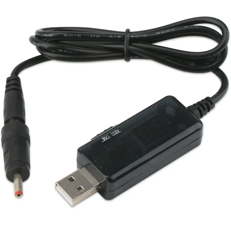 Step-up moodul pingeseade ja LED-ekraaniga, ideaalne kaasaskantavaks toiteks