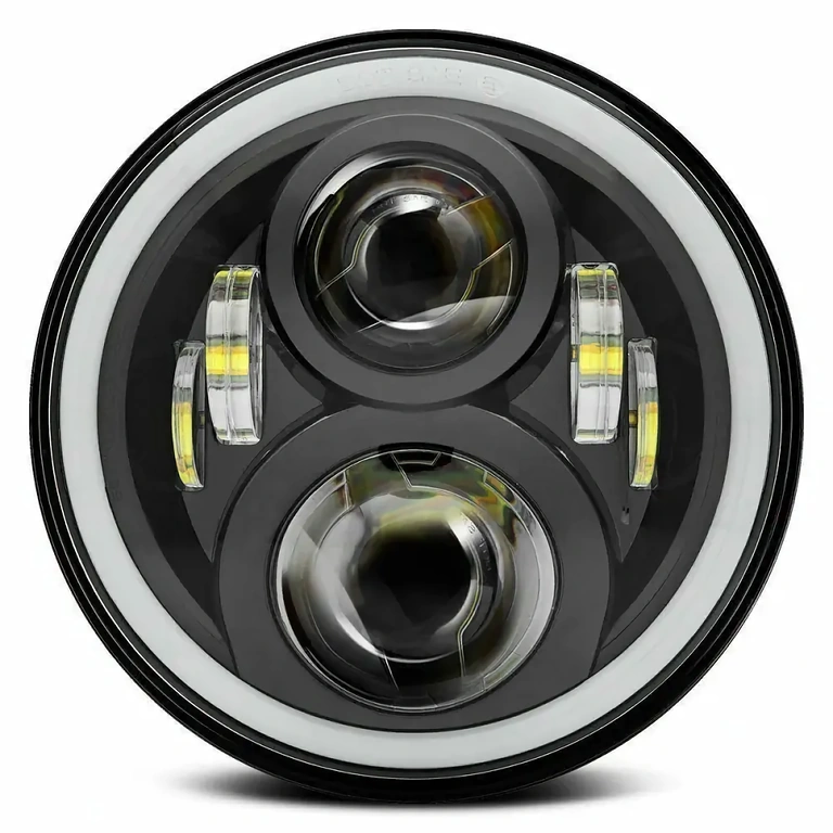 Universaalne LED-latern, 7 tolli, ühilduv auto, moto, ATV, veoauto, traktor