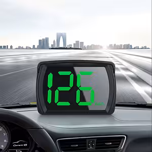 Universaalne digitaalne GPS kiirusmõõdik auto ja ATV-le, LED-ekraan, USB-toide