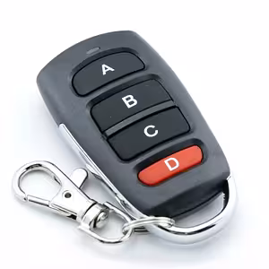 Täiendav 433MHz kaugjuhtimispult 4-kanalilise relee jaoks – kood 1527/2262, 50 m kaugus