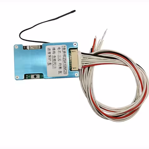 BMS 7S 24V 20A/25A – Li-Ion akude laadimis-/tühjenduskaitse