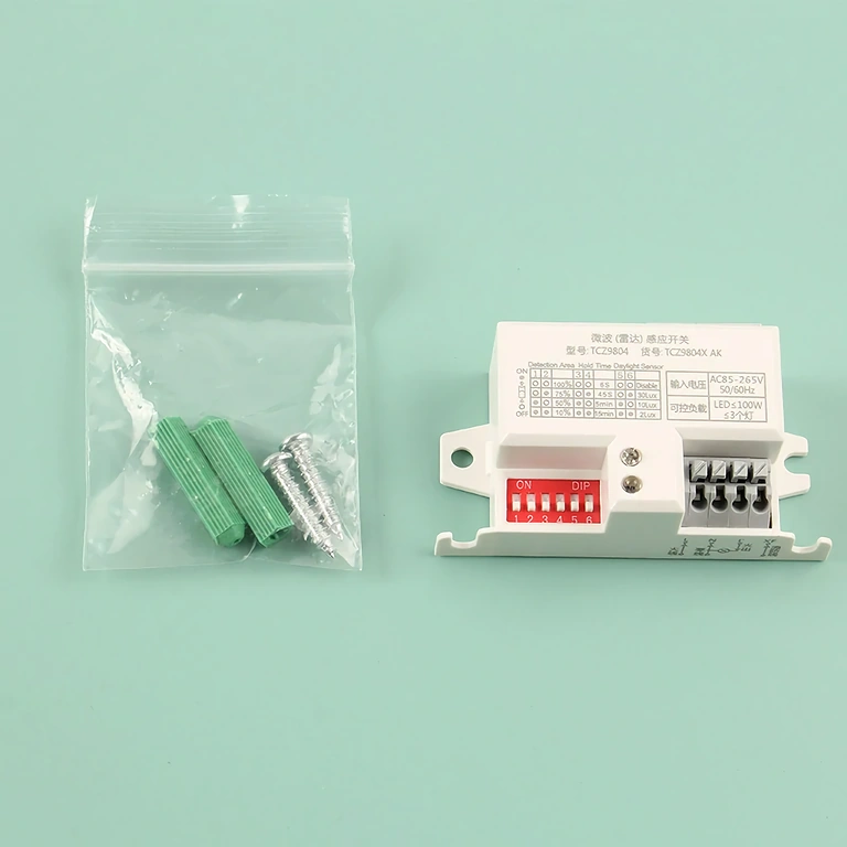 Anduri paigalduskomplekt Paigaldustarvikud mikrolaine liikumisanduri jaoks