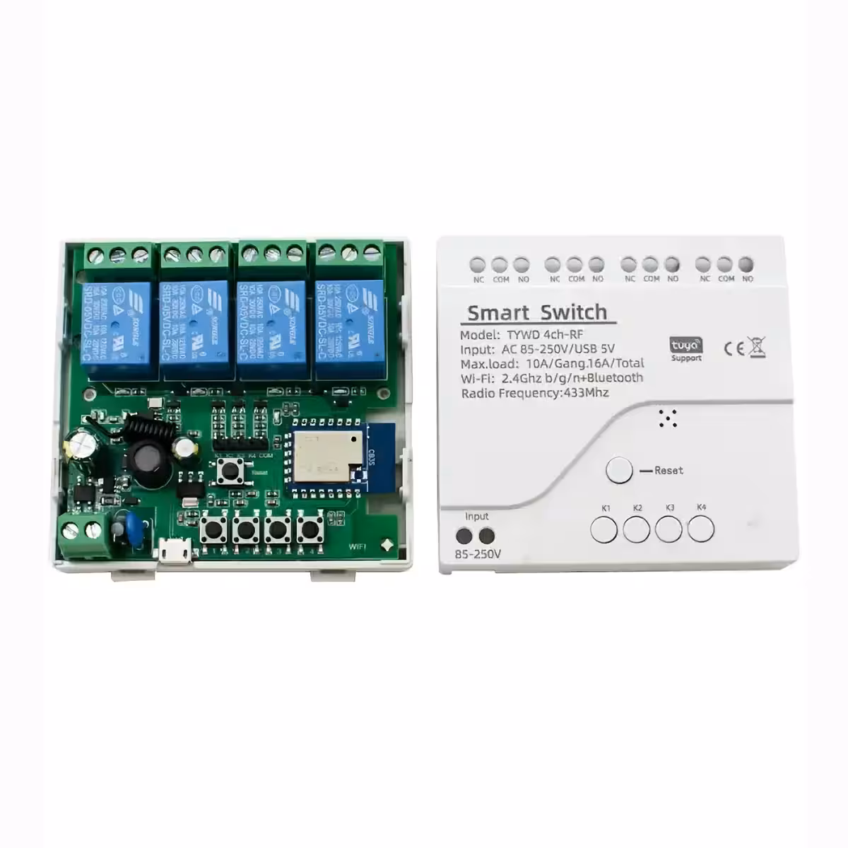 Iga kanali eraldi juhtimine nutireleemoodulis