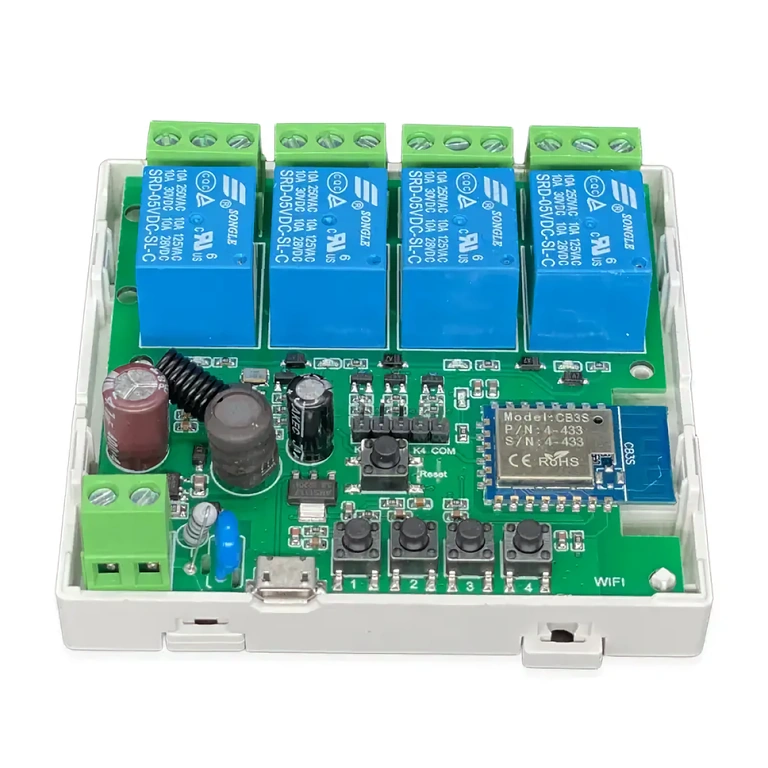 Tuya WiFi relee RF 433MHz tugiga Juhtmevaba releemoodul RF 433MHz ühilduv, kaugjuhtimine rakendusega