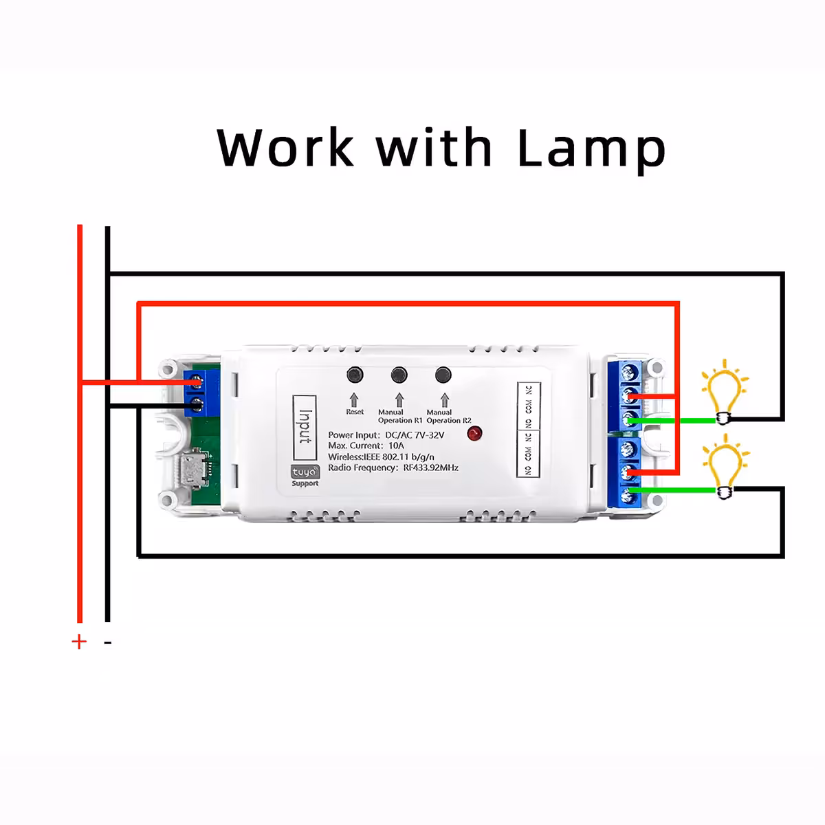 WiFi nutirelee paigaldamise ja ühendamise skeem