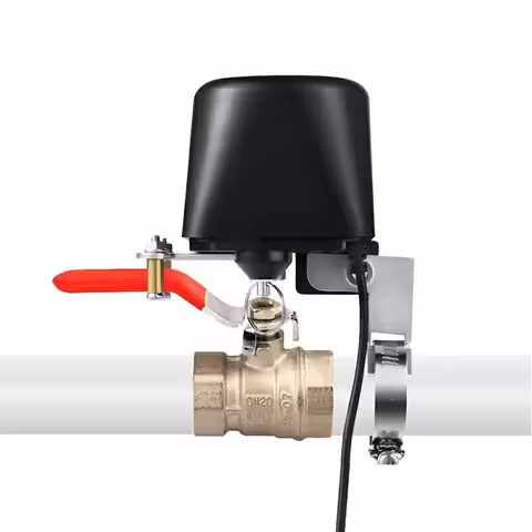 WiFi solenoidventiil vee / gaasi jaoks ½, ¾, 1 toll – Tuya Smart traadita ventiil