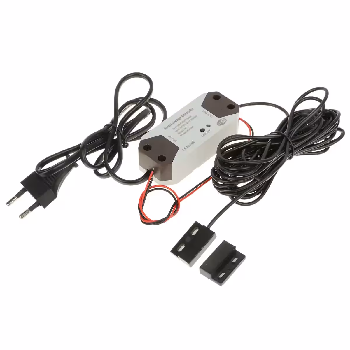 WiFi releemoodul, ühilduv Tuya Smart Life’iga garaažiukse automatiseerimiseks