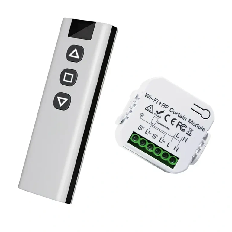 Nutikas kaugjuhtimispult kardinad, rulood või pimestusautomaatika