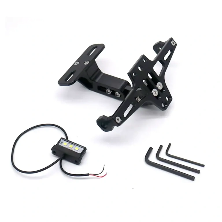 LED-valgustus mootorratta numbriplaadi nähtavuseks