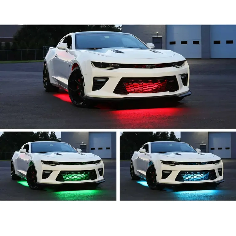 Öösel efektseks LED-valgustus auto alla