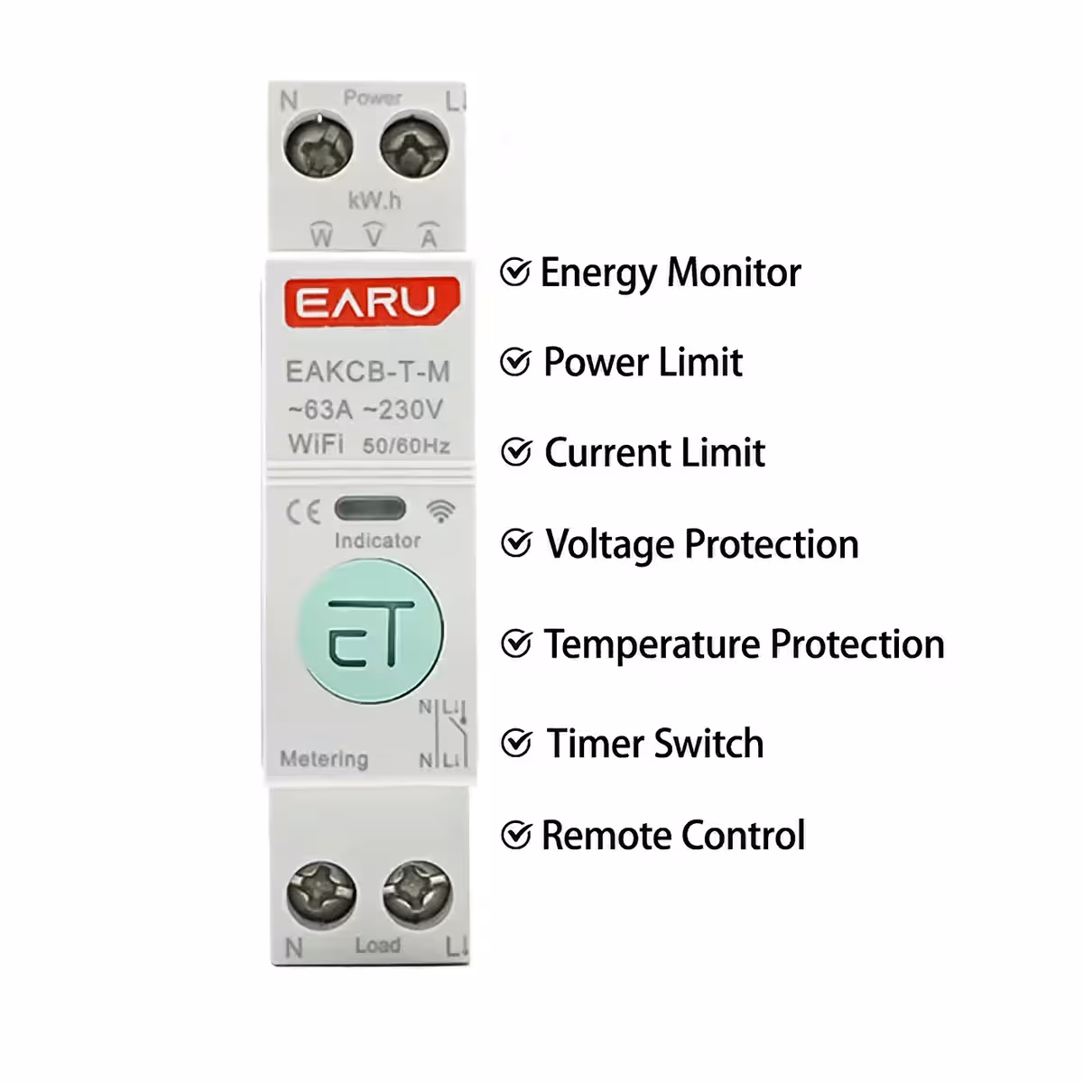 Pilt elektriloenduri peamistest funktsioonidest: kaitse, juhtimine, jälgimine