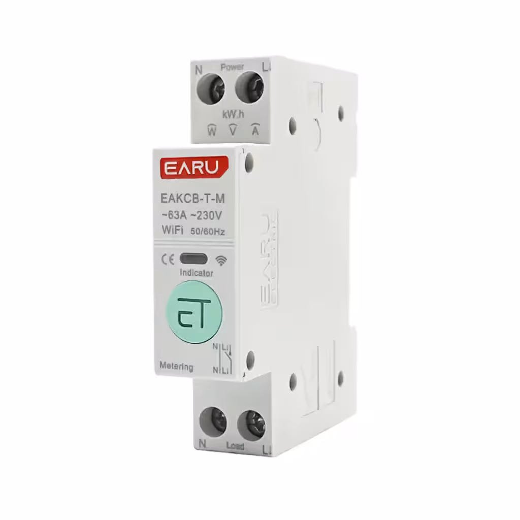 Ühefaasiline WiFi elektriarvesti ülepingekaitse ja tarbimise jälgimisega