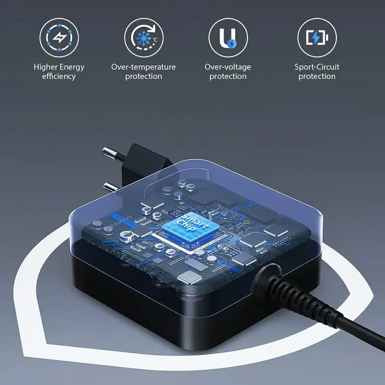 Portatiivne 65W USB-C laadija Kaasaskantav USB-C 65W laadija mobiilseks kasutamiseks