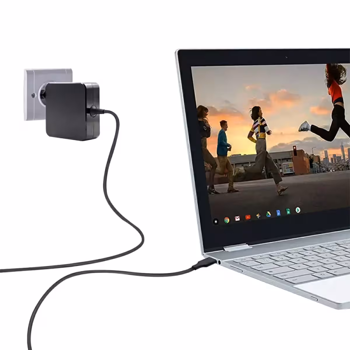 USB-C 65W toiteadapter kaasaegsetele sülearvutitele